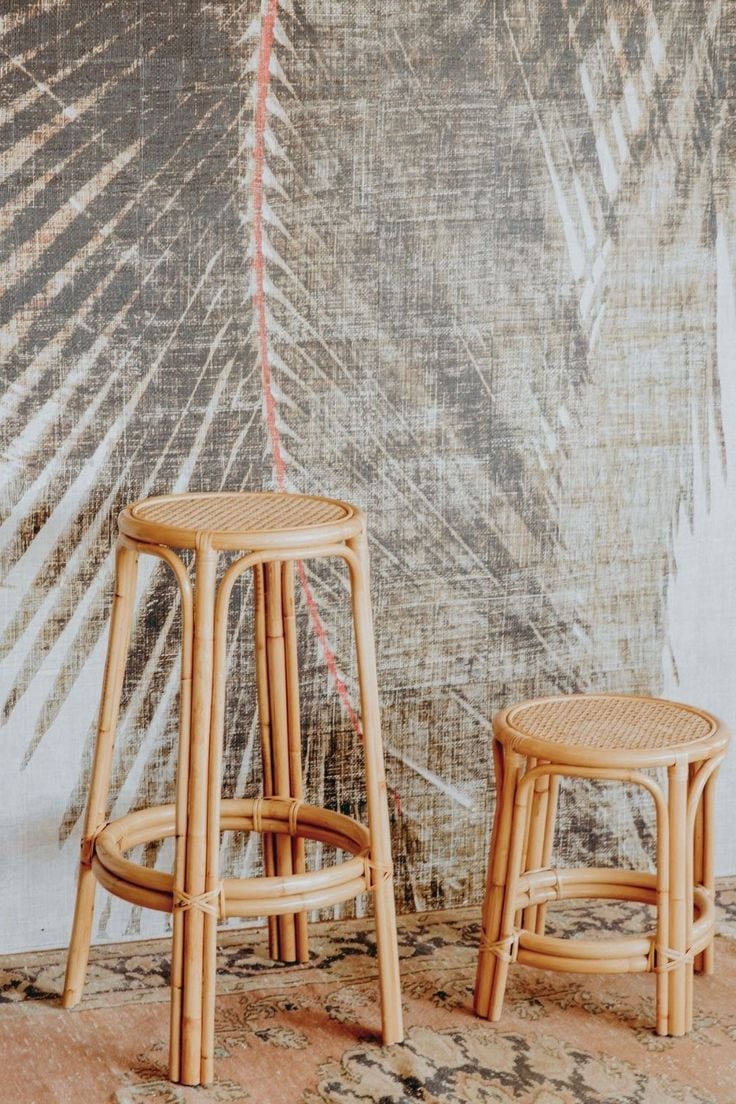  Handcrafted Natural Rattan Stool - ST_NCV017 