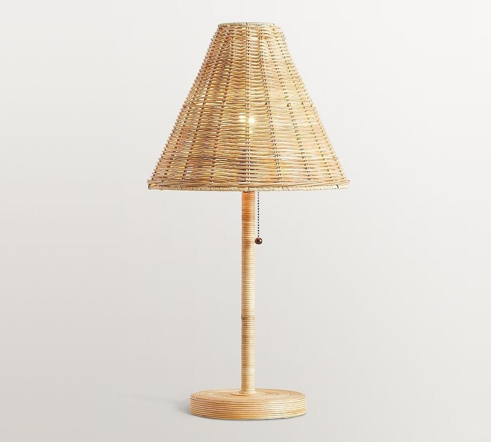  Handwoven Rattan Table Lamp - TL_NCV020 