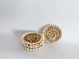  Handcrafted Seagrass Coasters with Seashell Trim - CO_NCV006 