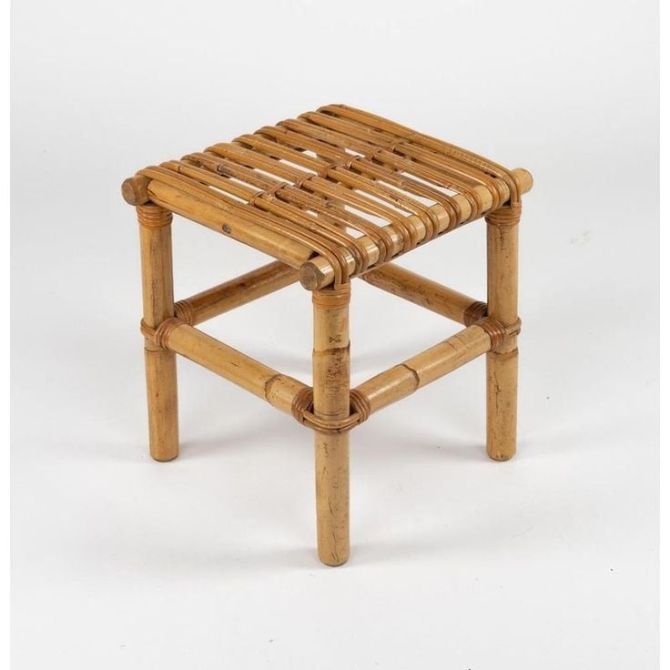  Handcrafted Natural Rattan Stool - ST_NCV021 