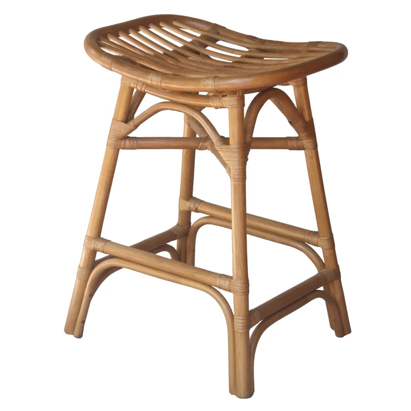  Handcrafted Natural Rattan Stool - ST_NCV022 
