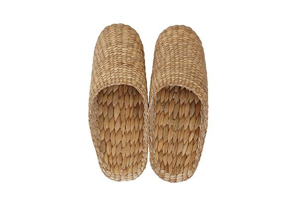  Handcrafted Natural Water Hyacinth Slippers - SL_NCV006 
