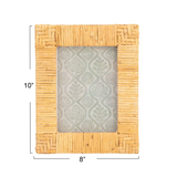  Handcrafted Natural Rattan Picture Frame - PF_NCV003 