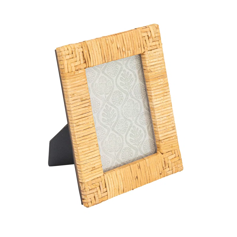  Handcrafted Natural Rattan Picture Frame - PF_NCV003 