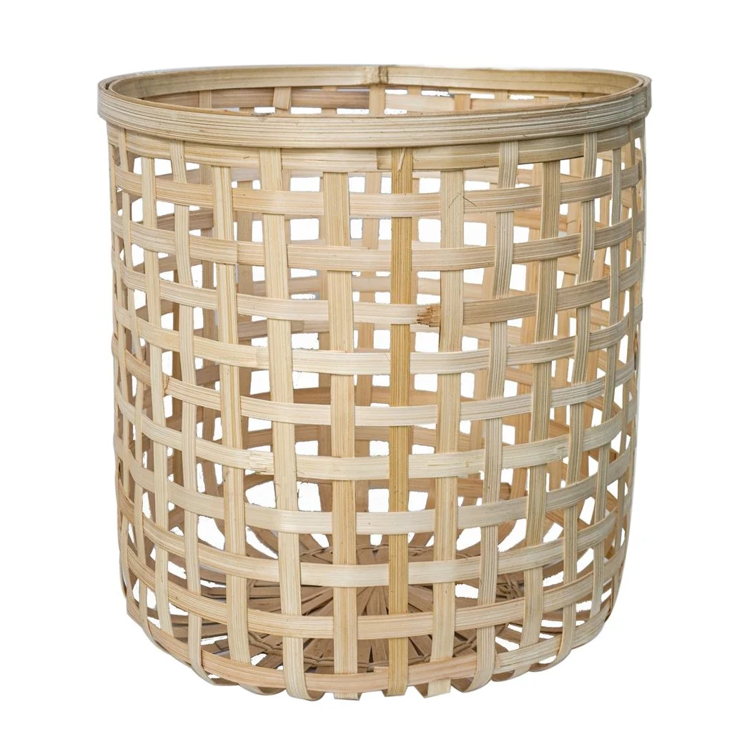  Handcrafted Natural Bamboo Basket - BA_NCV031 