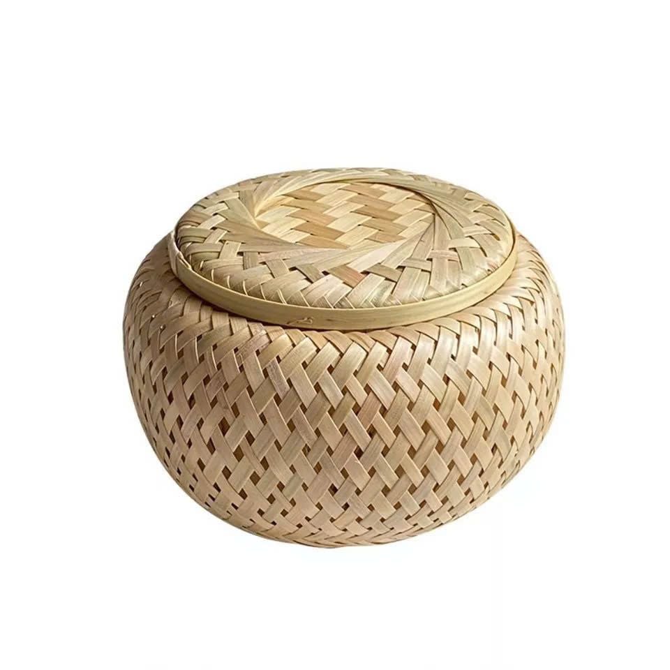 Hand-Woven Bamboo Tea Box Set - BO_NCV012 