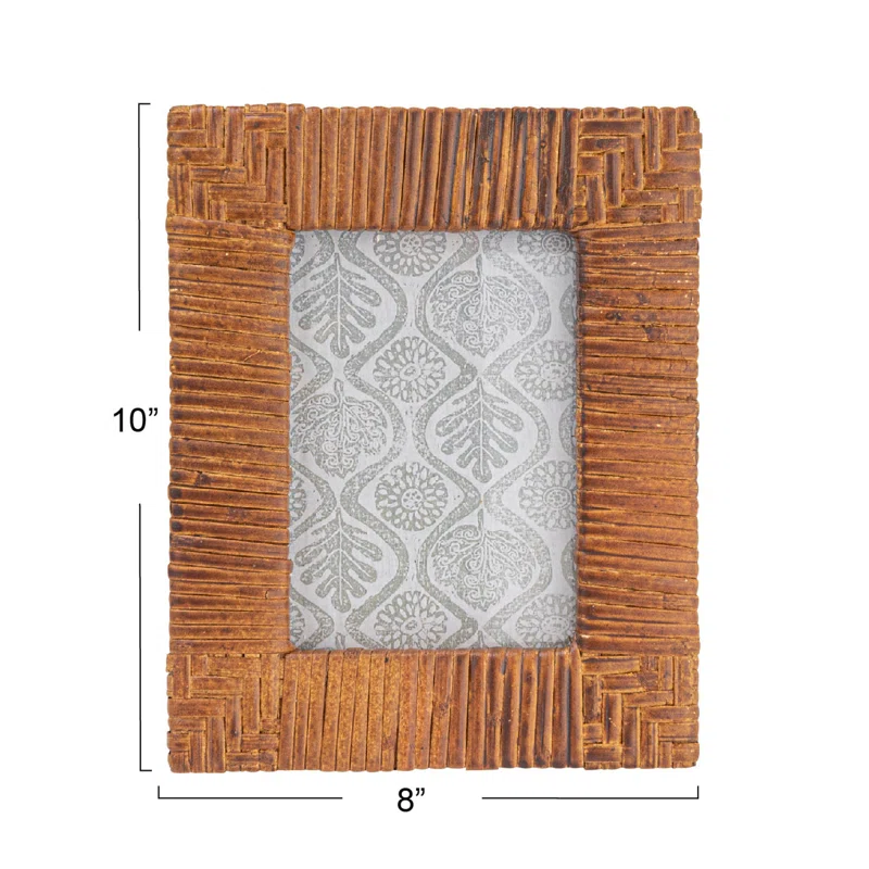  Handcrafted Rattan Picture Frame - PF_NCV005 