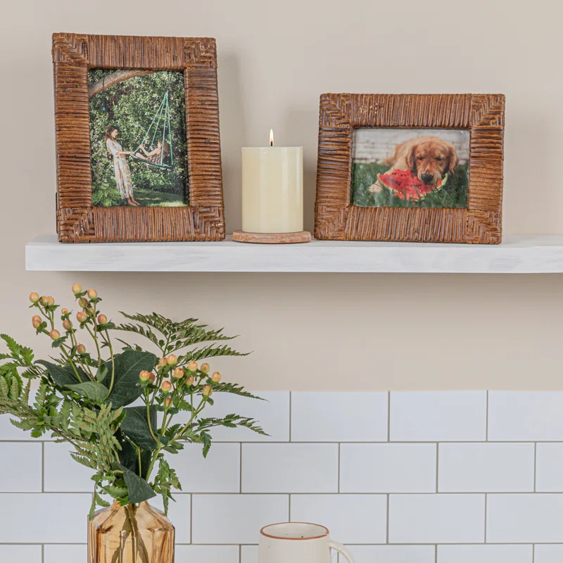  Handcrafted Rattan Picture Frame - PF_NCV005 