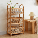  Handcrafted Rattan Shelving and Storage Unit - SS_NCV006 
