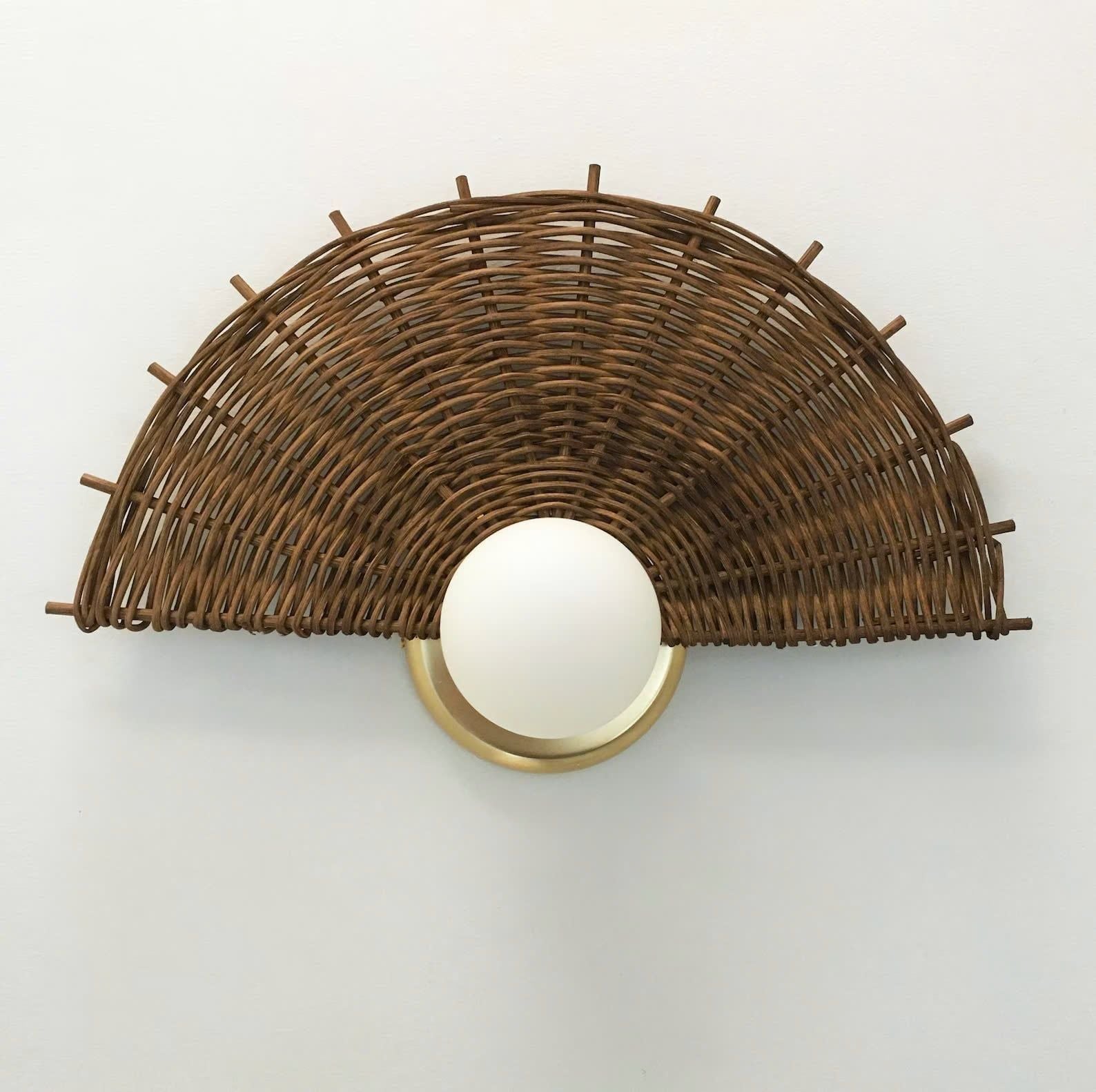  Handcrafted Rattan Wall Lamp - WL_NCV006 