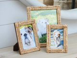  Handcrafted Natural Rattan Picture Frame - PF_NCV014 