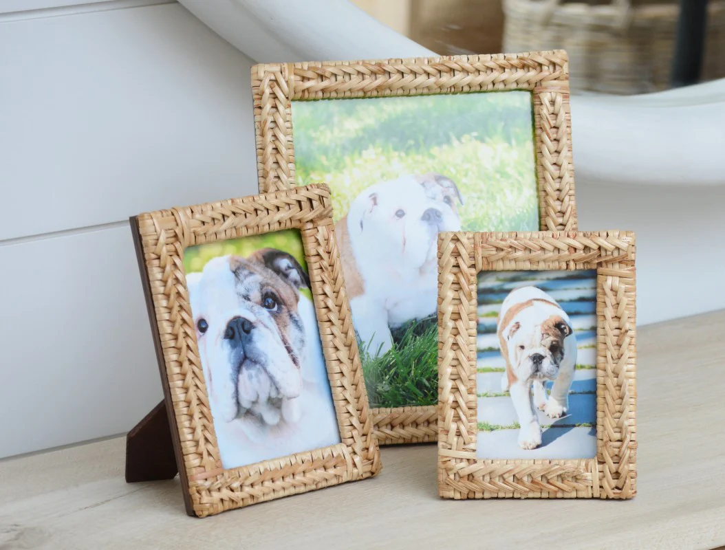  Handcrafted Natural Rattan Picture Frame - PF_NCV014 