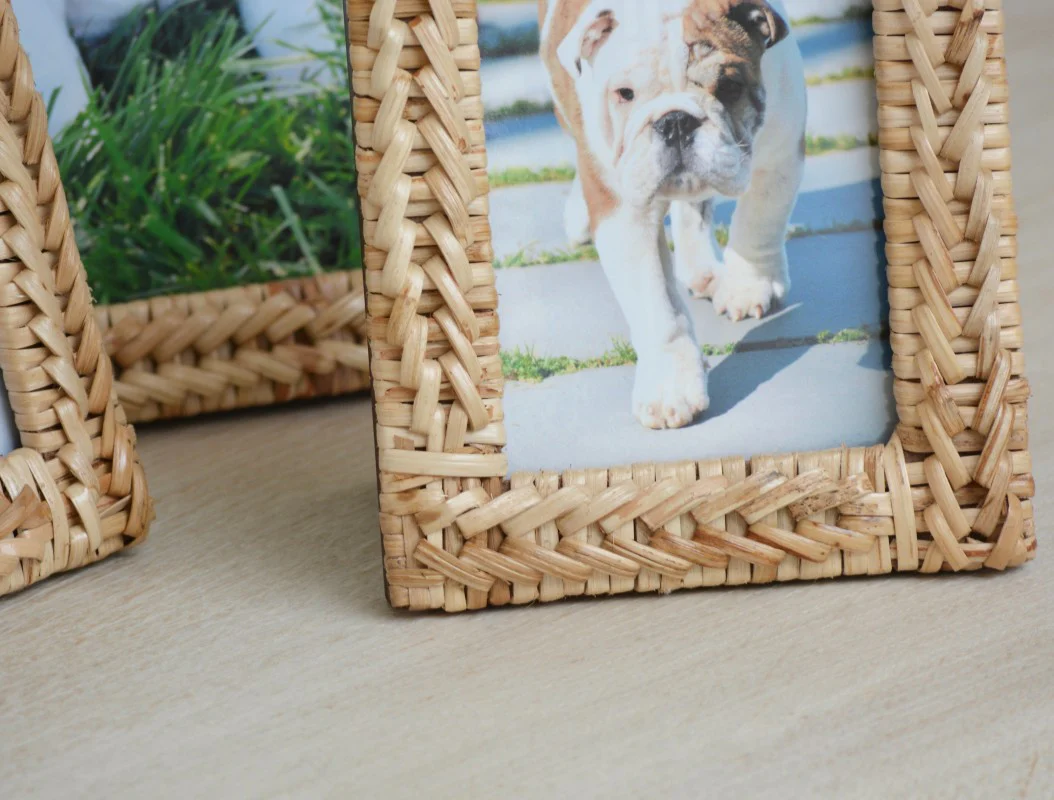  Handcrafted Natural Rattan Picture Frame - PF_NCV014 