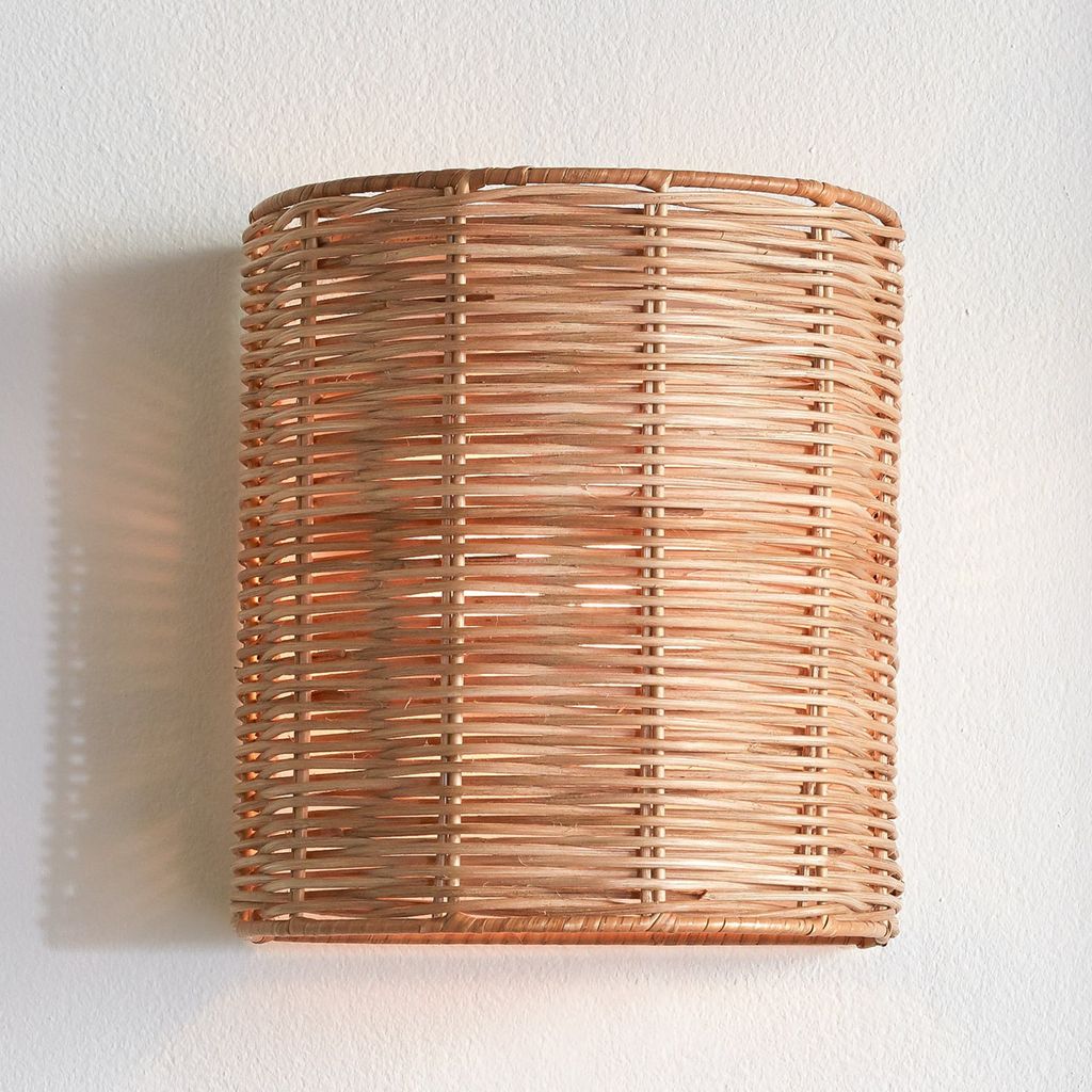  Handcrafted Rattan Wall Lamp - WL_NCV007 