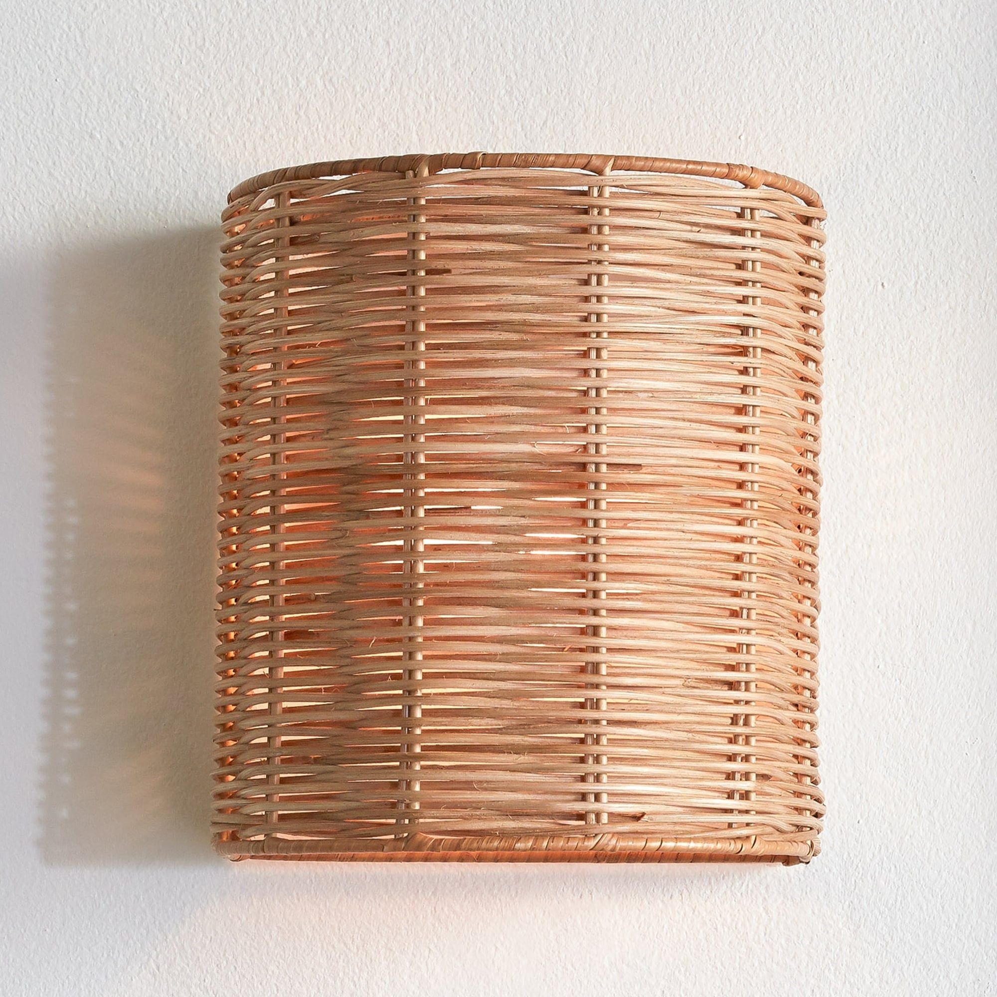  Handcrafted Rattan Wall Lamp - WL_NCV007 