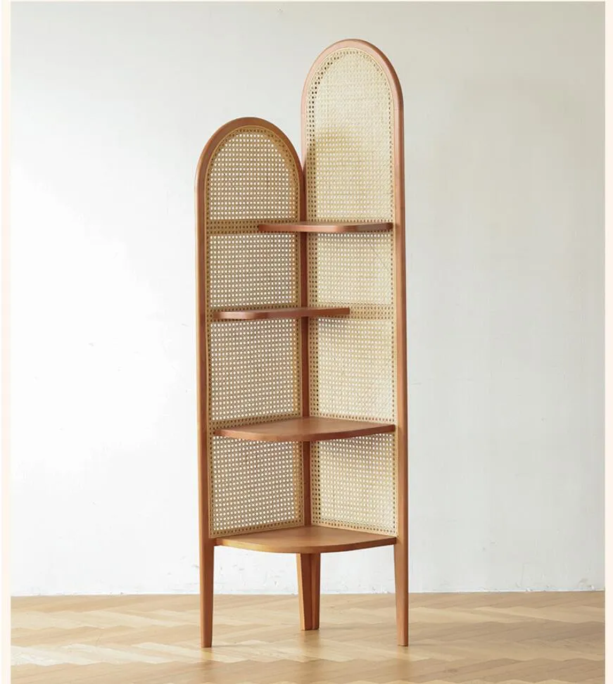  Handcrafted Rattan Shelving and Storage Unit - SS_NCV008 