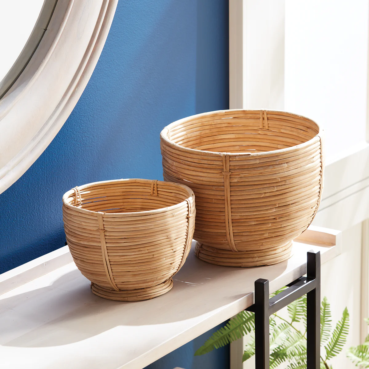  Handcrafted Natural Rattan Bowl - BO_NCV008 