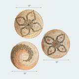  Handcrafted Woven Seagrass Wall Decor - WD_NCV008 