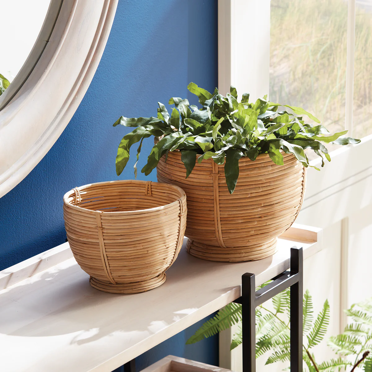  Handcrafted Natural Rattan Bowl - BO_NCV008 
