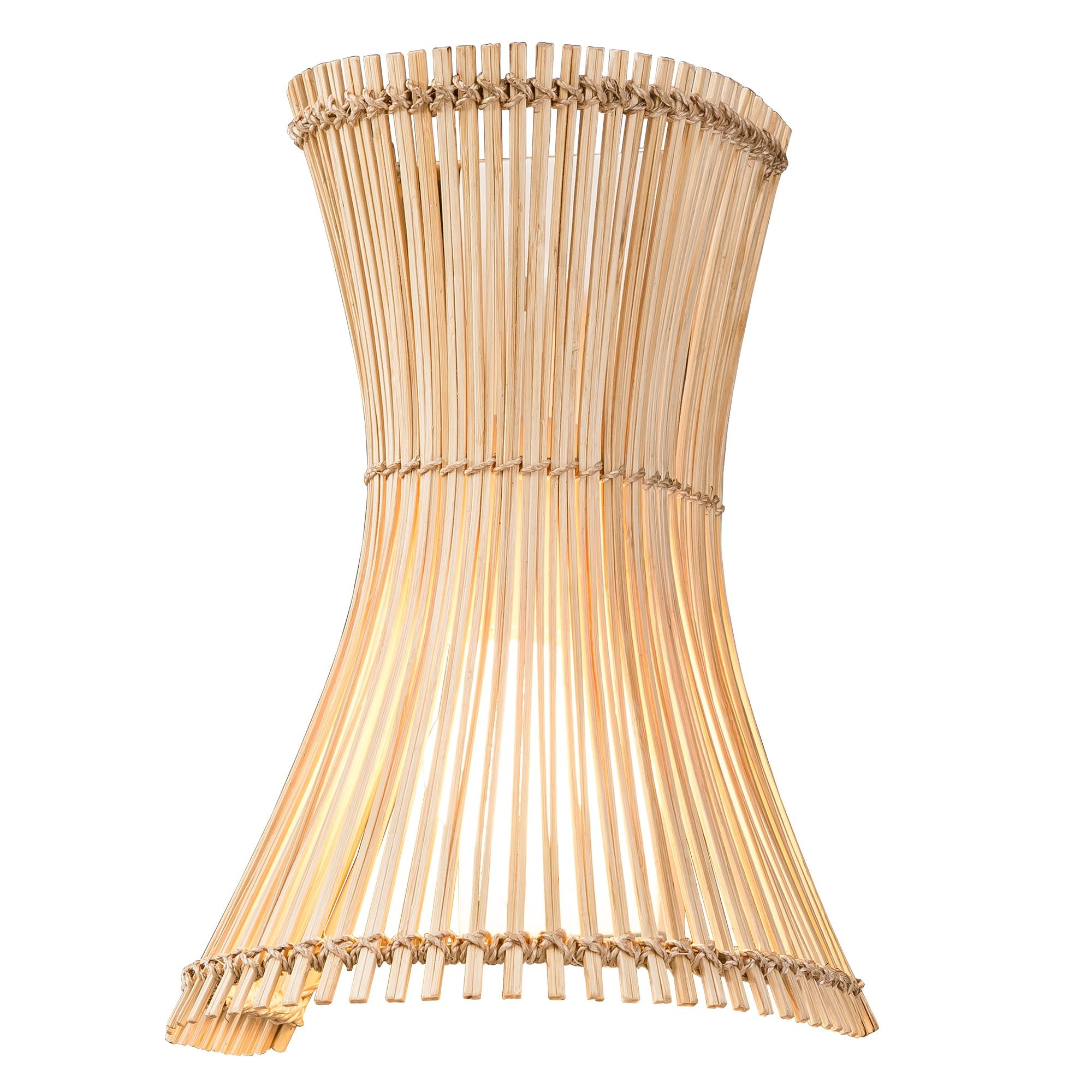  Handcrafted Bamboo Wall Lamp - WL_NCV008 