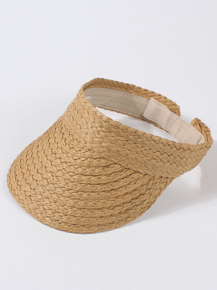  Handcrafted Woven Sun Visor Hat - HAT_NCV007 