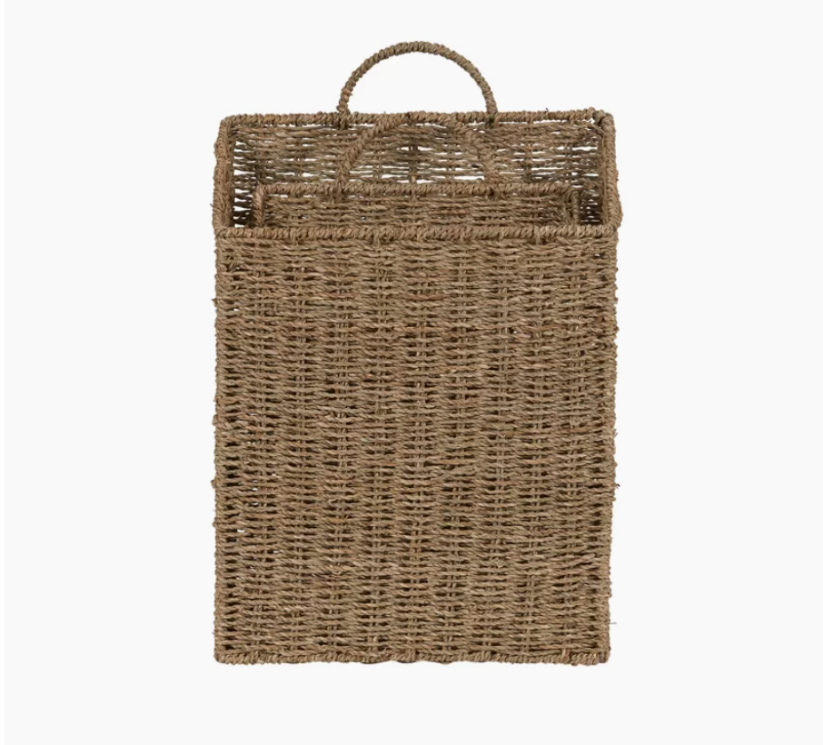  Wicker Seagrass Storage Basket Set - BA_NCV044 