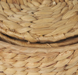  Set of 3 Water Hyacinth Woven Display Boxes - BA_NCV052 
