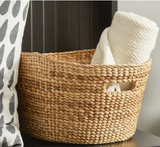  Handwoven Water Hyacinth Nesting Storage Baskets Set - BA_NCV053 