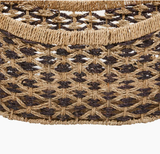  Set of 2 Woven Seagrass Storage Baskets - BA_NCV067 