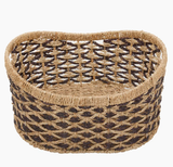  Set of 2 Woven Seagrass Storage Baskets - BA_NCV067 