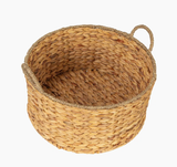  Natural Handwoven Water Hyacinth Storage Basket - BA_NCV081 