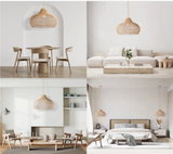  Natural Handcrafted Rattan Kloe Pendant Light - CL_NCV031 