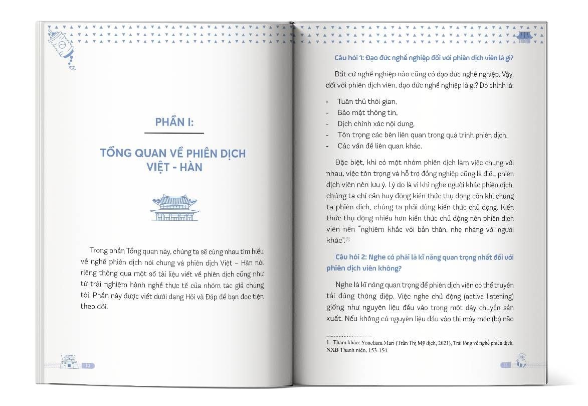  Phiên dịch Việt - Hàn thực chiến cùng các chủ đề thông dụng 