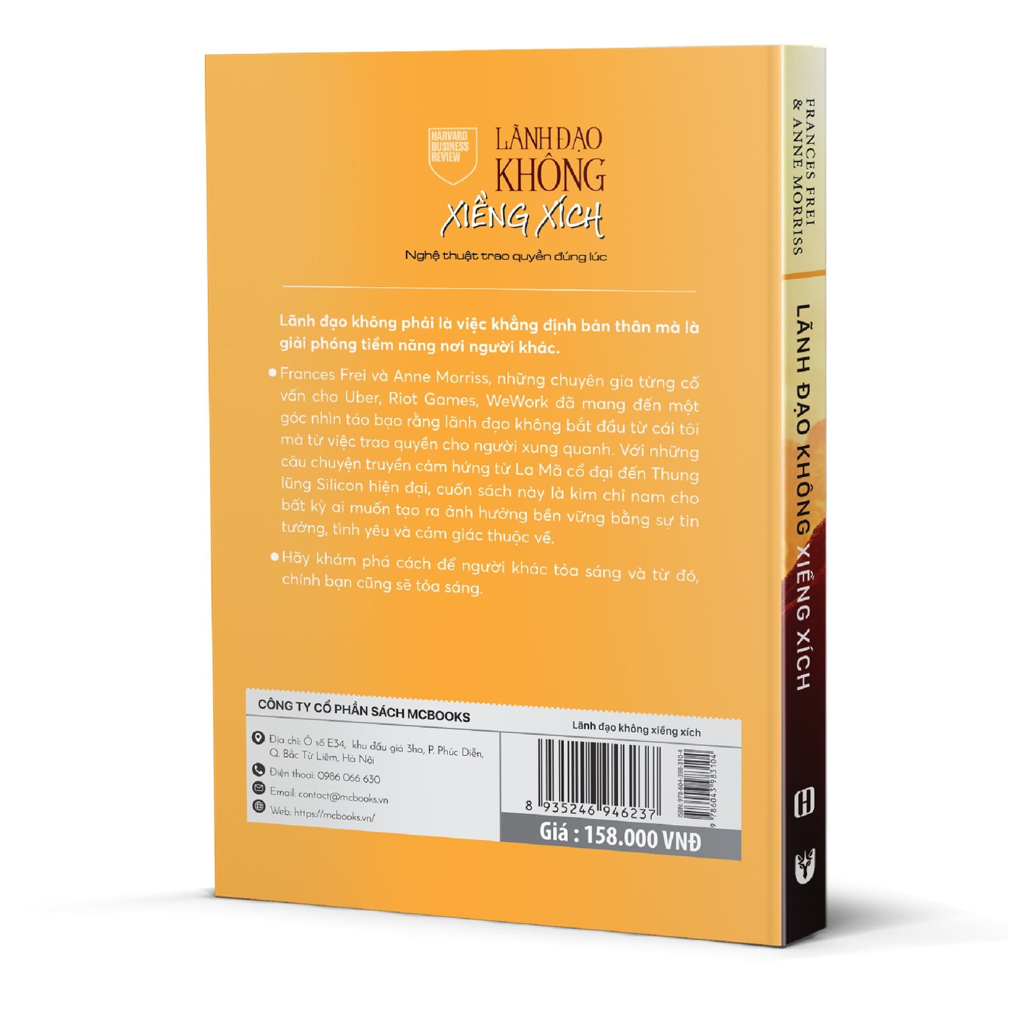  Lãnh đạo không xiềng xích - Nghệ thuật trao quyền đúng lúc (HARVARD BUSINESS REVIEW) 