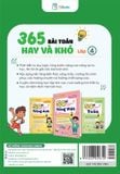  365 Bài Toán Hay Và Khó Lớp 