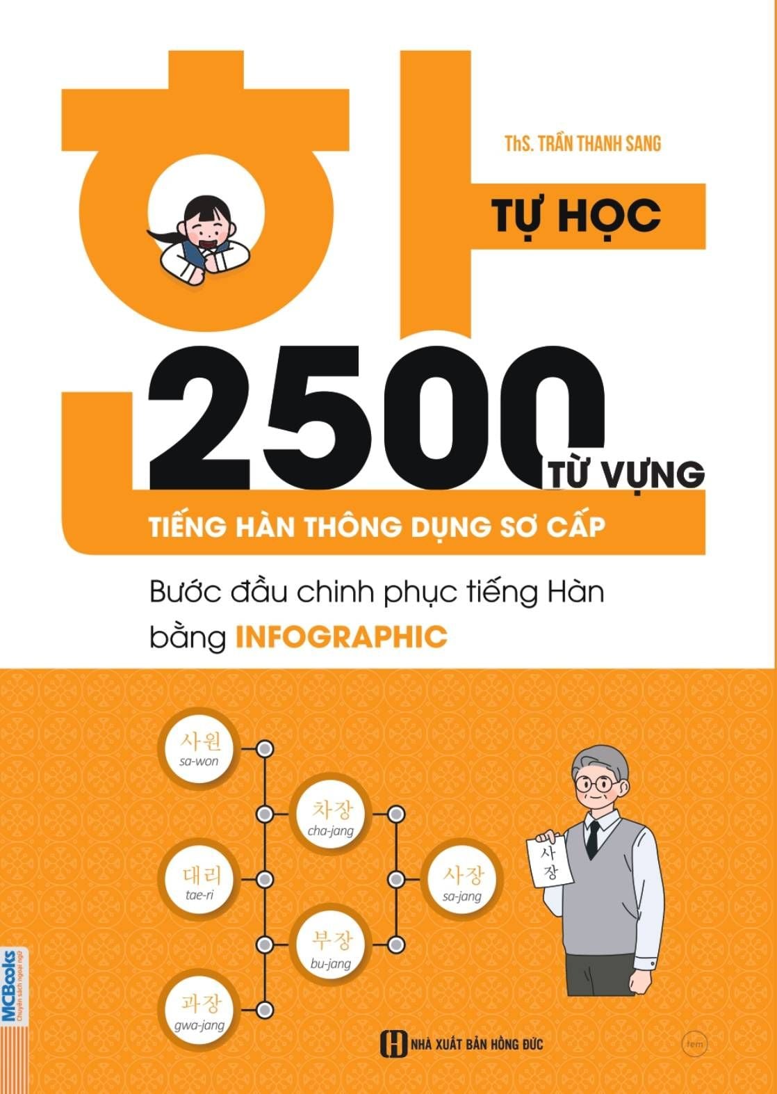  Tự học 2500 từ vựng tiếng hàn thông dụng sơ cấp 