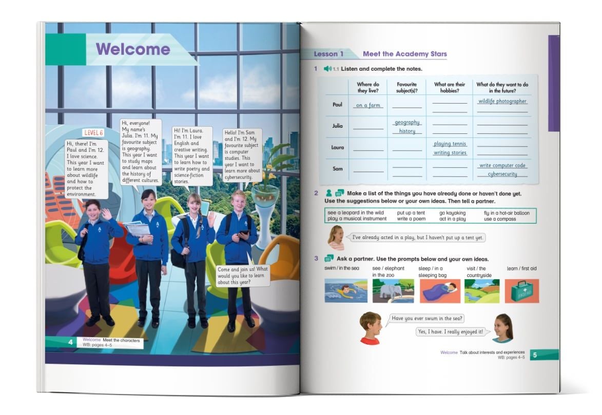  Academy Stars 6 Pupil's Book 