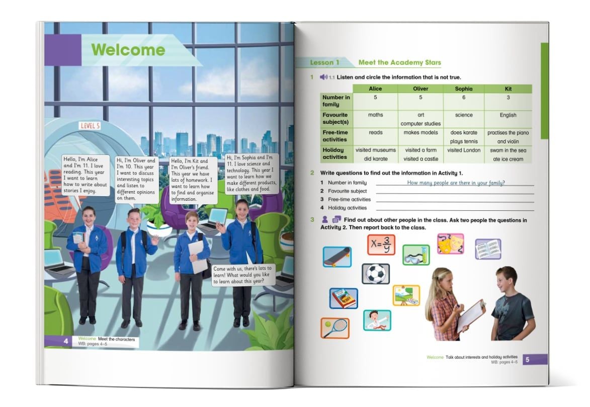  Academy Stars 5 Pupil's Book 