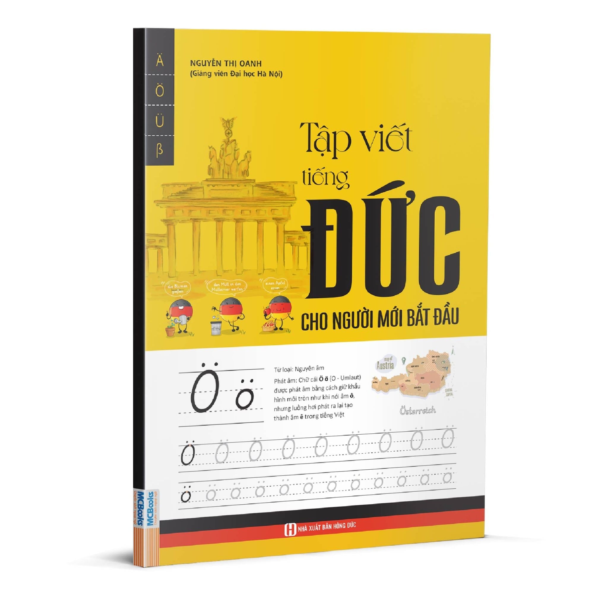  Tập viết tiếng Đức dành cho người mới bắt đầu 