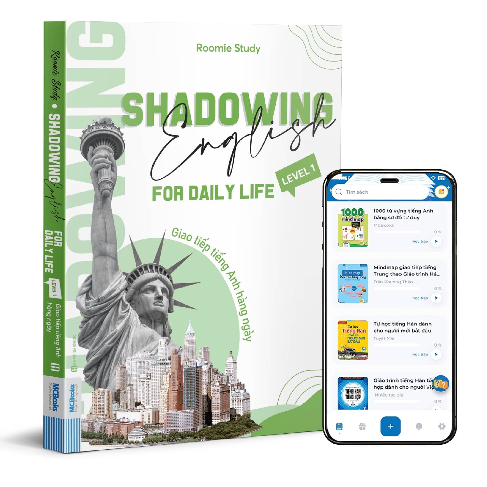  Shadowing English for daily life – Level 1 Giao tiếp tiếng Anh hàng ngày 