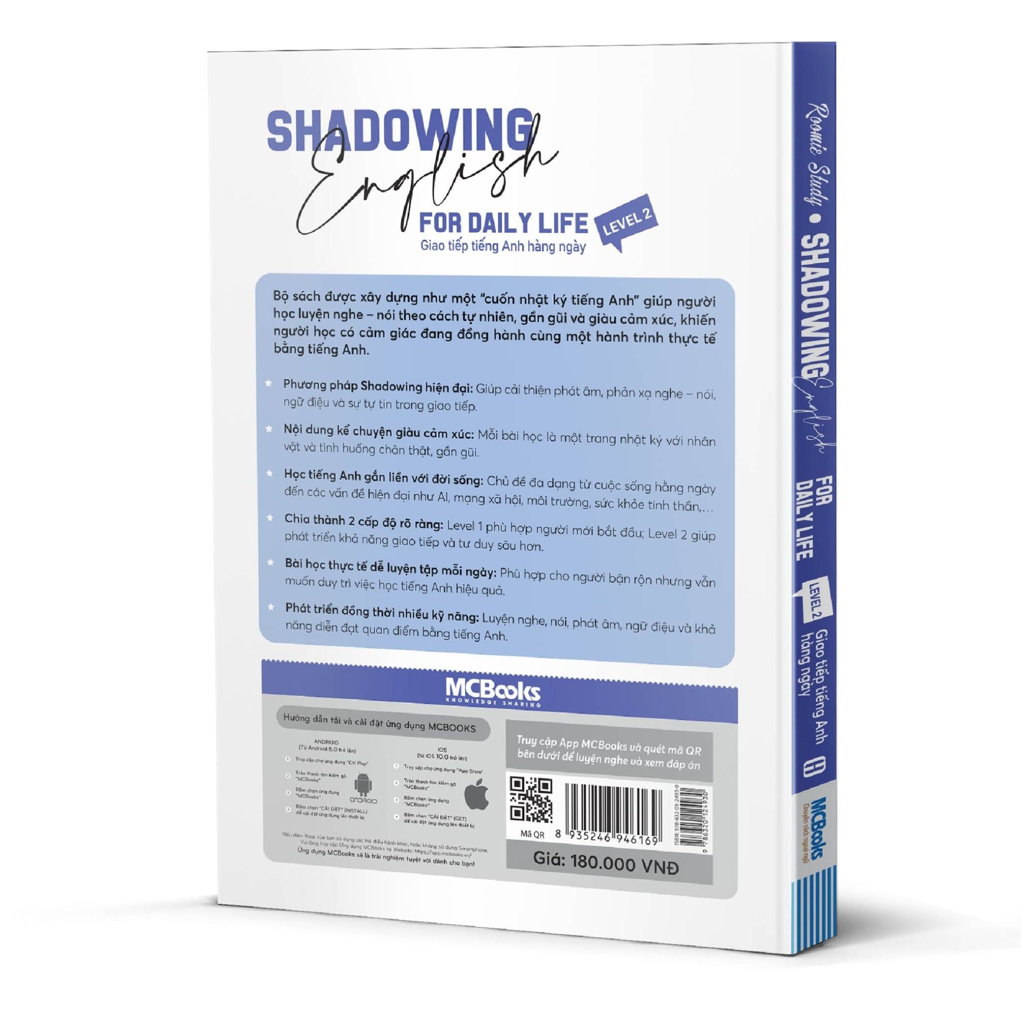  Shadowing English for daily life – Level 2 Giao tiếp tiếng Anh hàng ngày 
