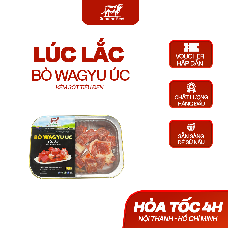  Bò Wagyu Úc Lúc Lắc 
