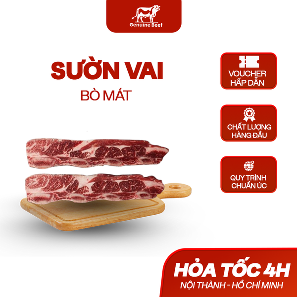  Sườn non bò (từ vai) 