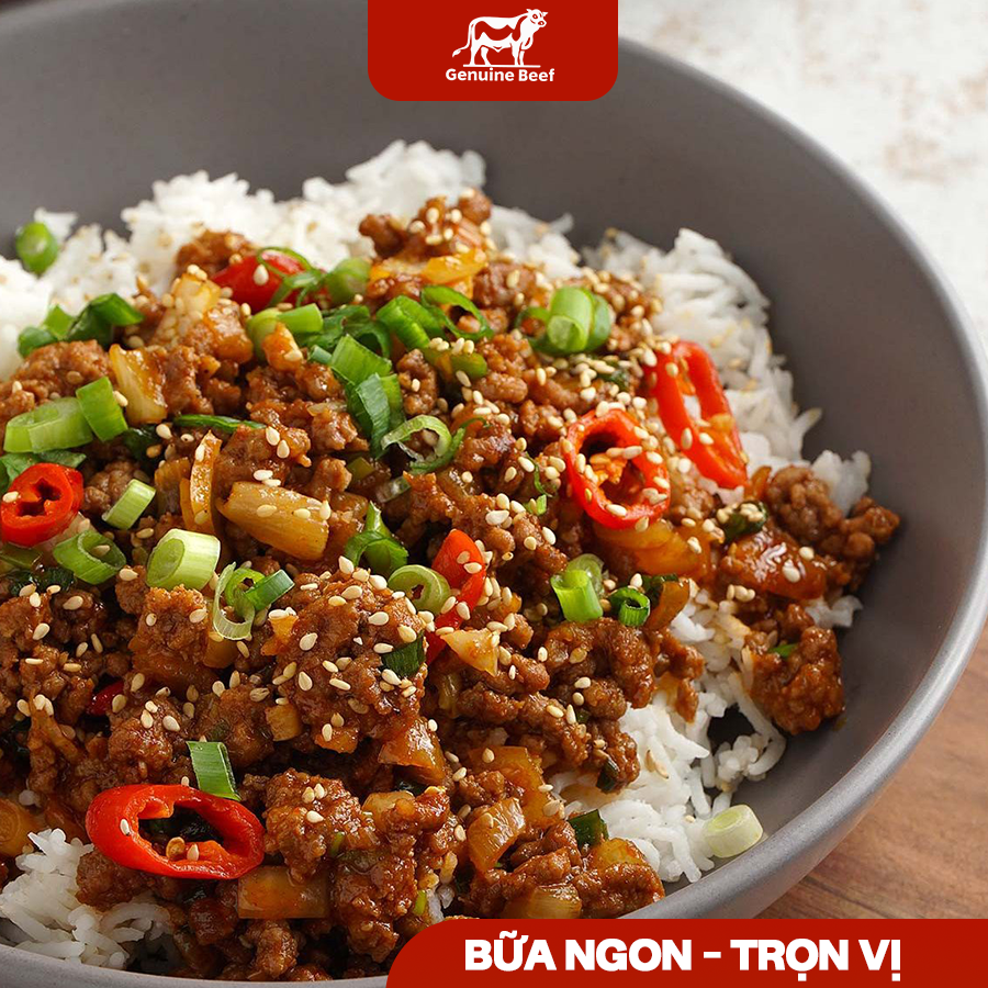  Thịt bò xay 