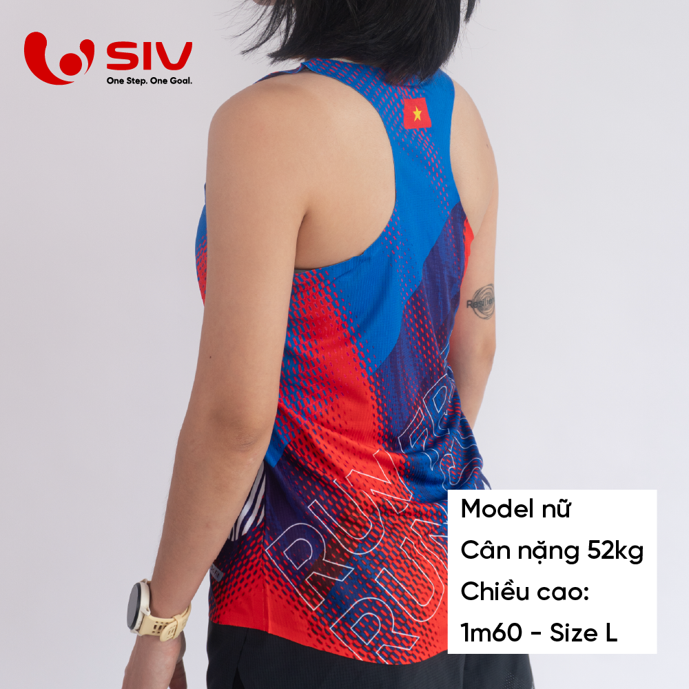  Áo chạy bộ nữ SIV Singlet Flux 