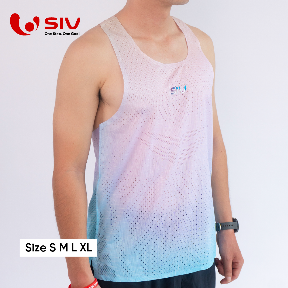  Áo chạy bộ nam SIV Singlet Peak 