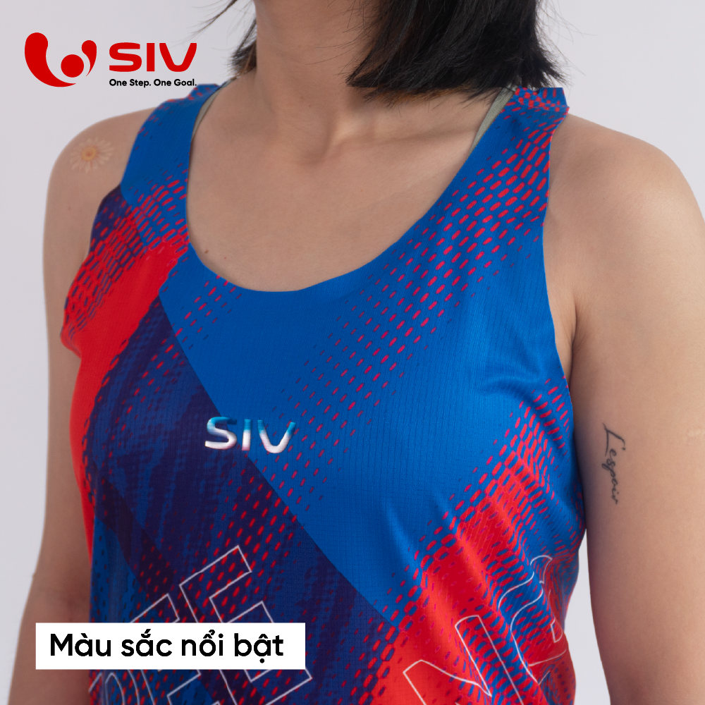  Áo chạy bộ nữ SIV Singlet Flux 