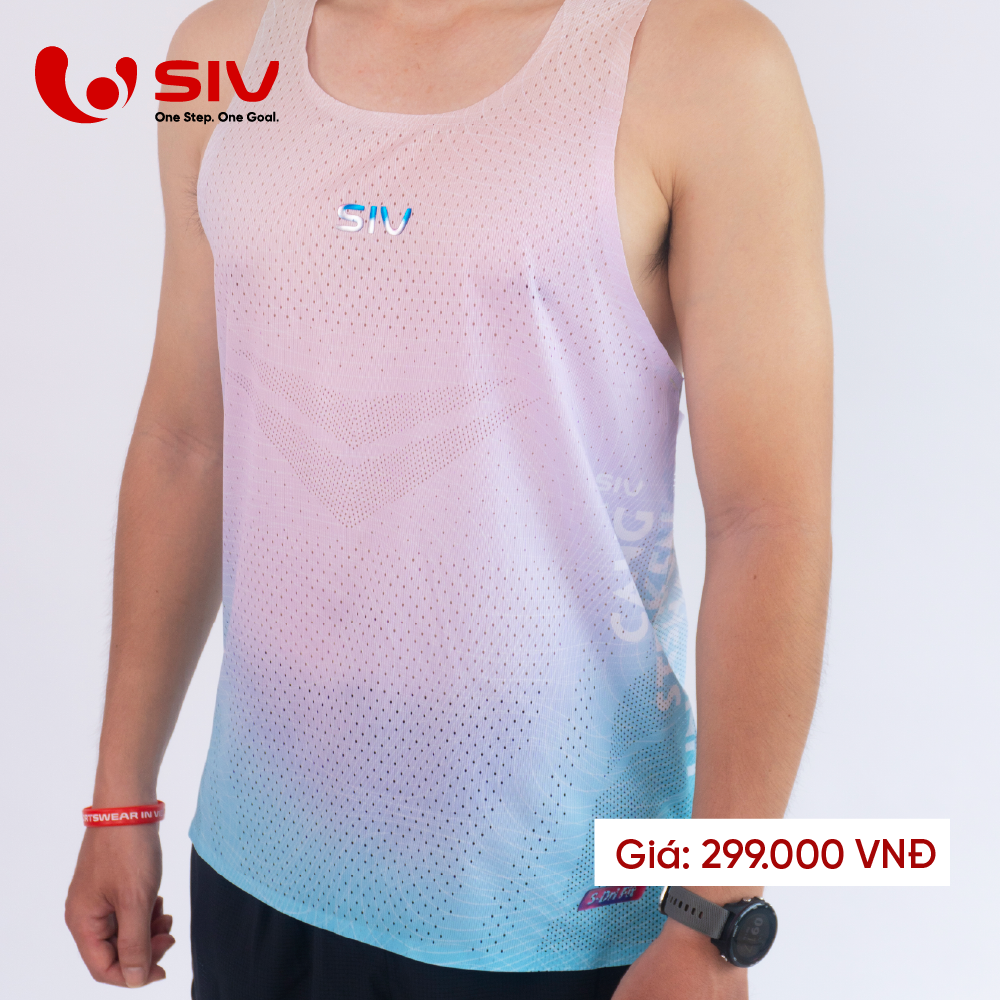  Áo chạy bộ nam SIV Singlet Peak 