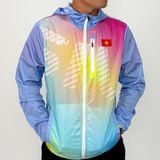  Áo khoác chạy bộ SIV Stride Jacket - Blue 