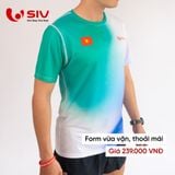  Áo chạy bộ nam SIV T-shirt Stride 